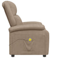 vidaXL Massage Chair Adjustable Reclining Chair Theater Armchair Faux Leather-0